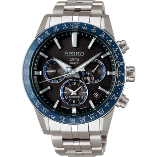 Astron GPS Solar Dual Time SSH001J1 Seiko Herren EAN 4954628227096 5X53