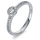 DiamondGroup Brillant Ring 1Q214W454-1 Weißgold 585/- (14Kt.) 34 Brillanten 0,20 ct. tw/si EAN 4063949506756