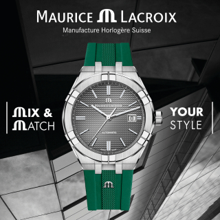 Maurice € , Aikon 42mm Automatic Lacroix Date AI6008-SS002-230-Q Maurice 1.592,00