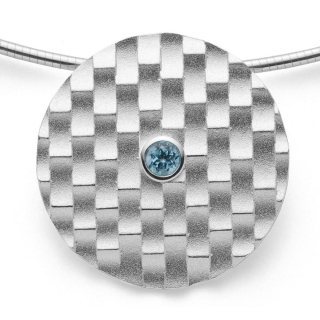 bastian inverun  Anhänger 40261 Silber 925/- mit Blue Topas EAN 4260699794451