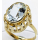 Aquamarin-Ring Gold 585/- (14Kt.) Kö-090812-7